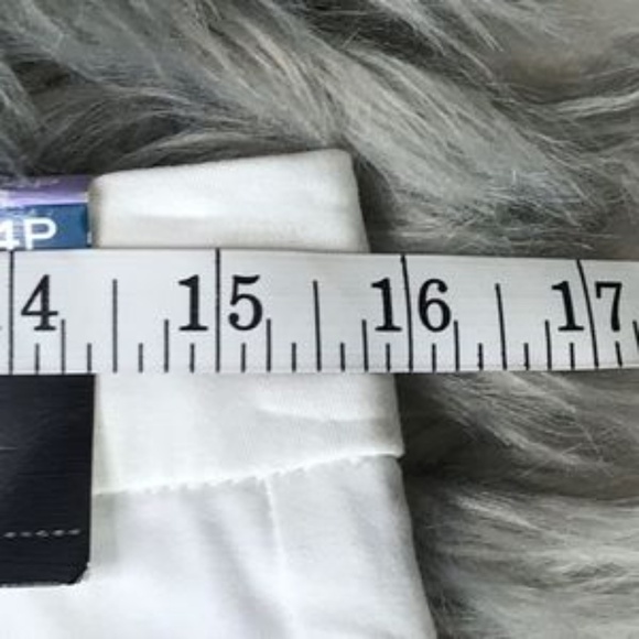 NWT Worthington white stretch ankle pants size 4p - Picture 3 of 4